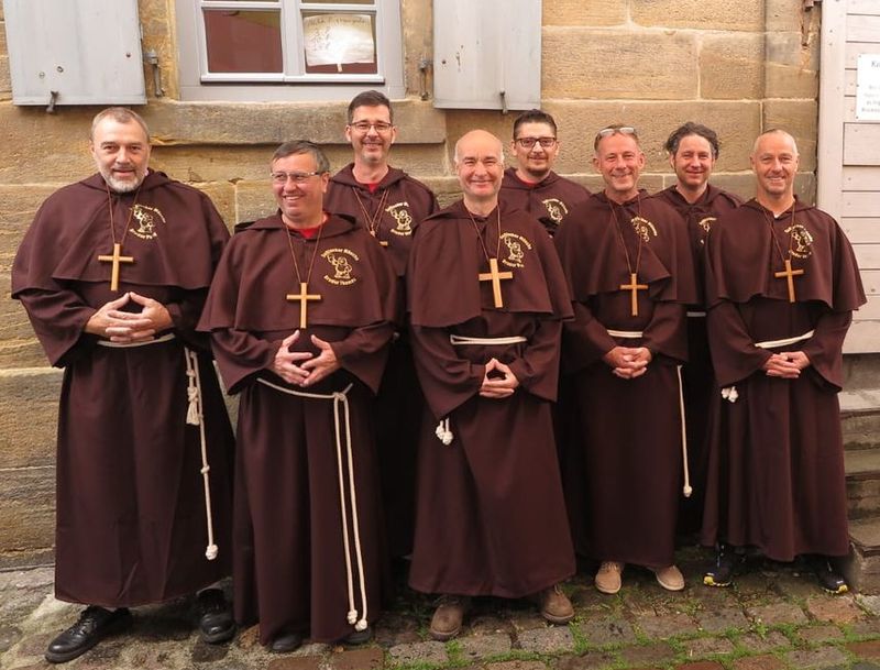 Gruppenbild Mönche
